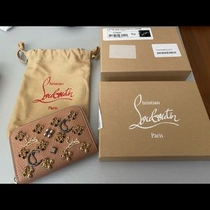New Christian Louboutin coin purse